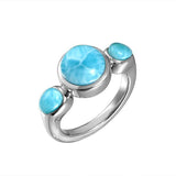 Larimar Three Seas Ring Ring Island by Koa Nani 5