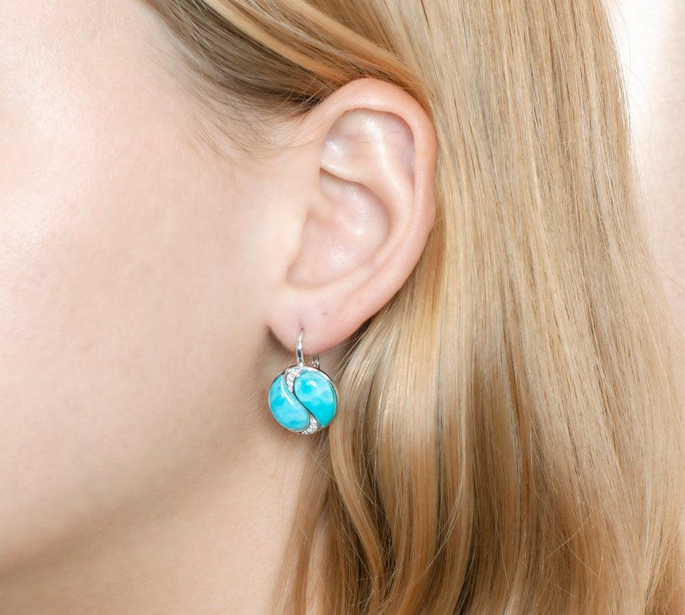 Larimar Universe Earrings Earrings Island by Koa Nani 