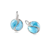 Larimar Universe Earrings Earrings Island by Koa Nani 
