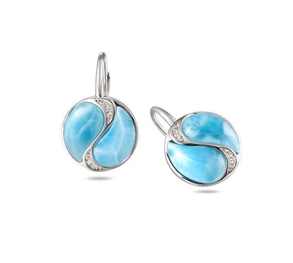 Larimar Universe Earrings Earrings Island by Koa Nani 