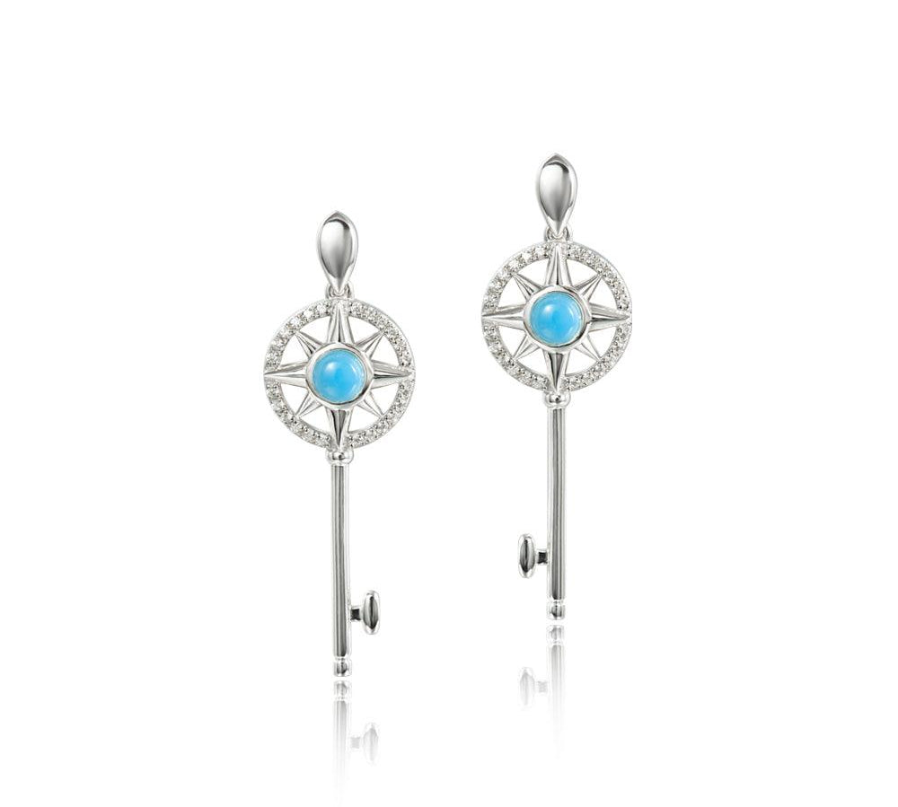 Larimar Unlock Adventure Earrings Earrings Island by Koa Nani 