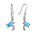 Larimar Waikiki Honu Earrings Earrings Island by Koa Nani 