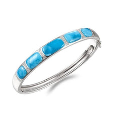 Larimar Wanderlust Bangle Bangle Island by Koa Nani Regular (9mm)