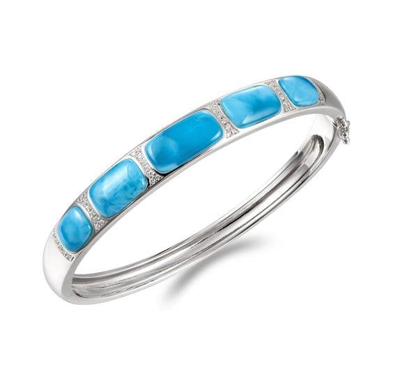 Larimar Wanderlust Bangle Bangle Island by Koa Nani Regular (9mm)