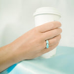 Larimar Wanderlust Ring Ring Island by Koa Nani 