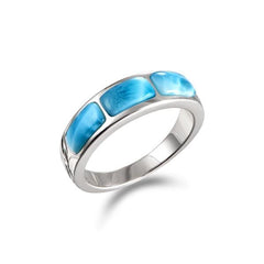Larimar Wanderlust Ring Ring Island by Koa Nani 5