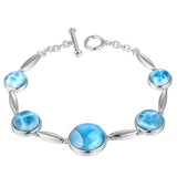 Larimar Water Charm Bracelet Bracelet Island by Koa Nani 