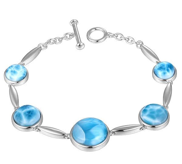 Larimar Water Charm Bracelet Bracelet Island by Koa Nani 