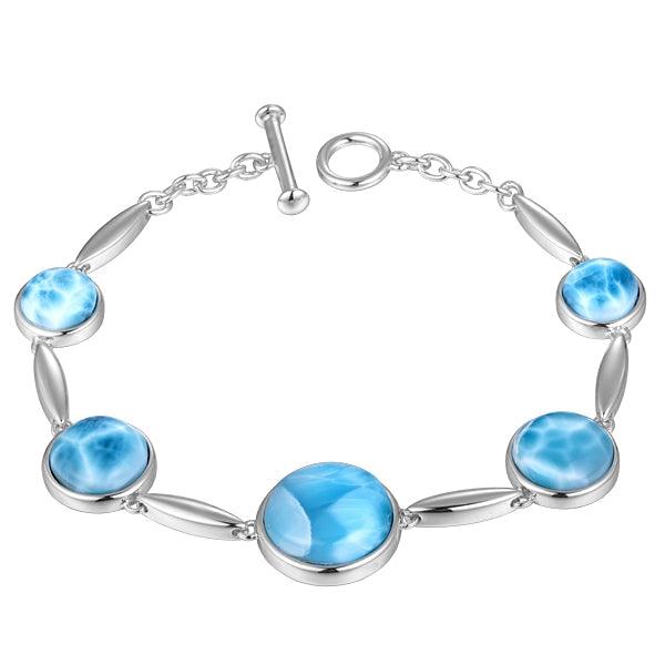 Larimar Water Charm Bracelet Bracelet Island by Koa Nani 