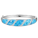 Larimar Waves Bangle Bangle Island by Koa Nani 