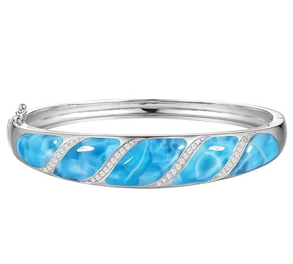 Larimar Waves Bangle Bangle Island by Koa Nani 
