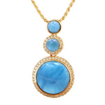 Larimar When Planets Align Pendant Pendant Island by Koa Nani 