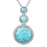 Larimar When Planets Align Pendant Pendant Island by Koa Nani 