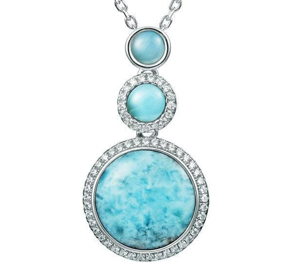 Larimar When Planets Align Pendant Pendant Island by Koa Nani 