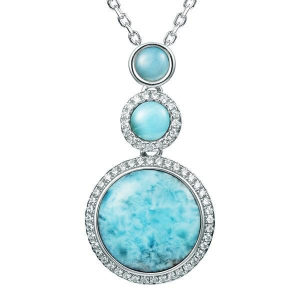 Larimar When Planets Align Pendant Pendant Island by Koa Nani 