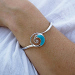Larimar Whirlpool Bangle Bangle Island by Koa Nani 
