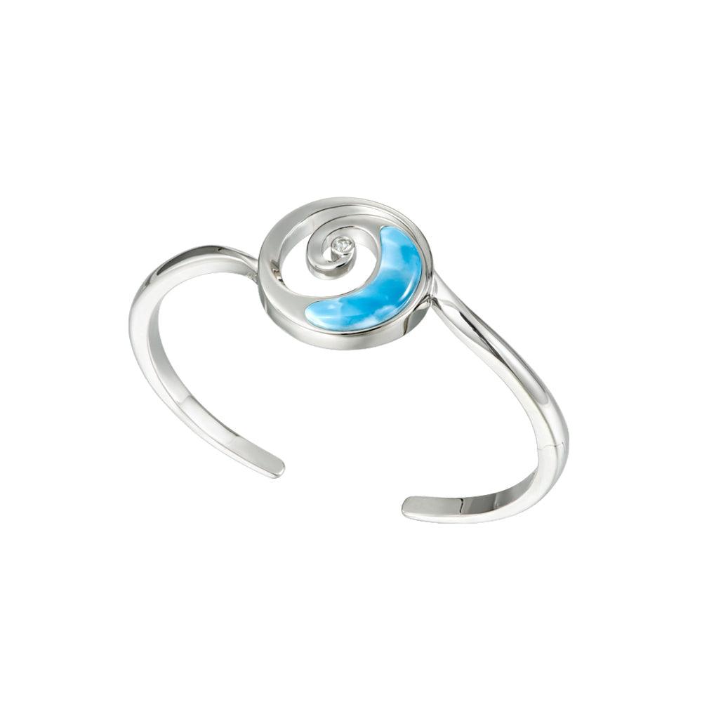 Larimar Whirlpool Bangle Bangle Island by Koa Nani 