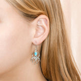 Larimar Zen Octopus Earrings Earrings Island by Koa Nani 