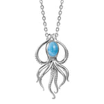 Larimar Zen Octopus Pendant Pendant Island by Koa Nani 
