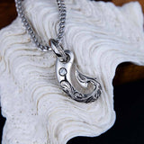 Lilith's Tail Black Fishhook Pendant Pendant Island by Koa Nani 