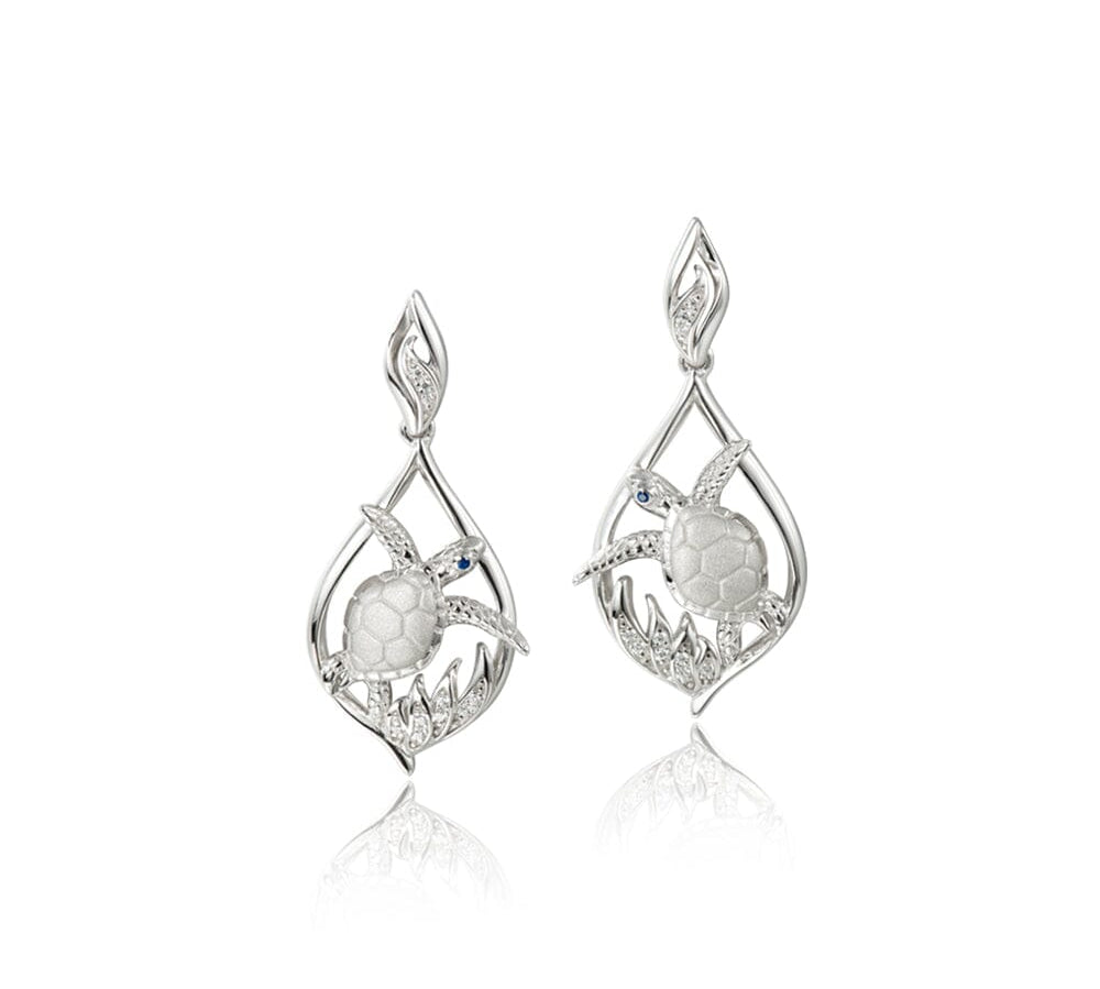Limu Sea Turtle Earrings Earrings Island by Koa Nani 