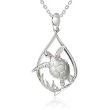 Limu Sea Turtle Pendant Pendant Island by Koa Nani Large 