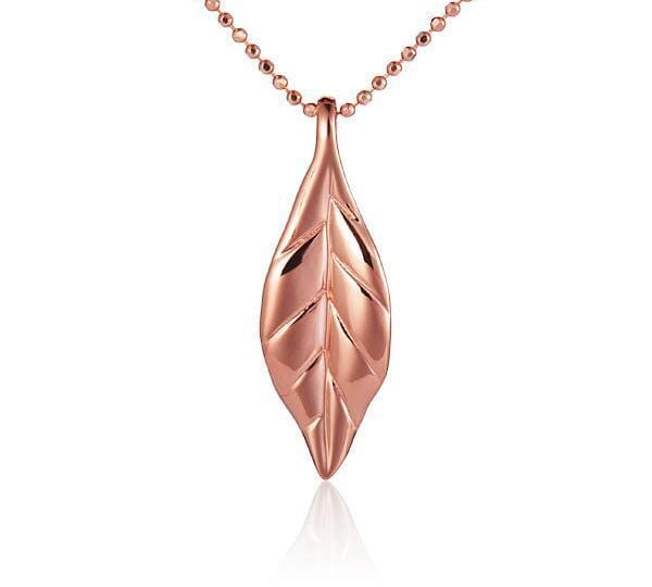 Maile Leaf Pendant Pendant Island by Koa Nani Small 