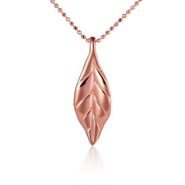 Maile Leaf Pendant Pendant Island by Koa Nani Small 