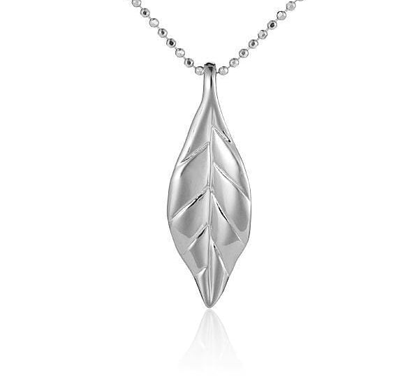 Maile Leaf Pendant Pendant Island by Koa Nani Small 