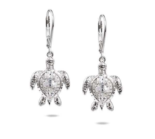 Manele Honu Earrings Earrings Island by Koa Nani 
