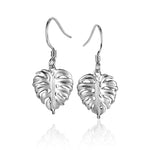Monstera Leaf Hook Earrings Earrings Island by Koa Nani 