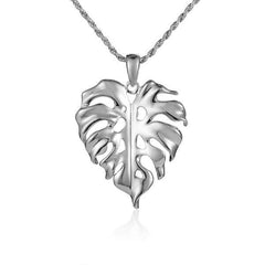 Monstera Leaf Pendant Pendant Island by Koa Nani Small 