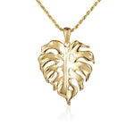Monstera Leaf Pendant Pendant Island by Koa Nani Small 
