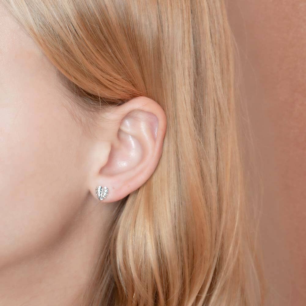 Monstera Leaf Stud Earrings Earrings Island by Koa Nani 