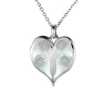 Mother of Pearl Anthurium Pendant Pendant Island by Koa Nani 