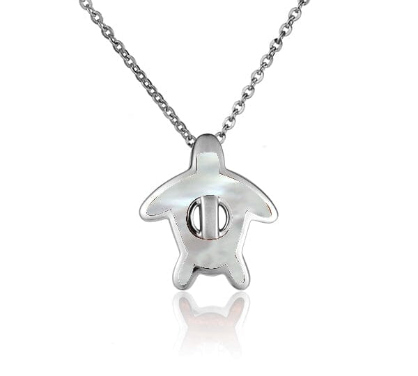 Mother of Pearl Aumakua Honu Pendant Pendant Island by Koa Nani 