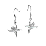 Mother of Pearl Bird of Paradise Earrings Earrings Island by Koa Nani 