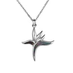 Mother of Pearl Bird of Paradise Pendant Pendant Island by Koa Nani Black 