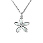 Mother of Pearl Blooming Jasmine Pendant Pendant Island by Koa Nani 