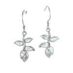 Mother of Pearl Heliconia Earrings Earrings Island by Koa Nani 