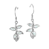 Mother of Pearl Heliconia Earrings Earrings Island by Koa Nani 