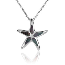 Mother of Pearl Hokuhele Starfish Pendant Pendant Island by Koa Nani Black 
