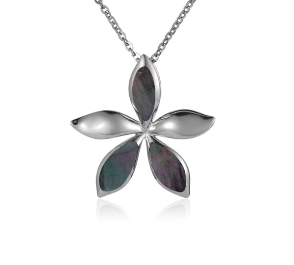 Mother of Pearl Jasmine Pendant Pendant Island by Koa Nani 