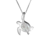 Mother of Pearl Kona Honu Pendant Pendant Island by Koa Nani Large 