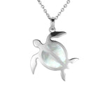 Mother of Pearl Lanai Honu Pendant Pendant Island by Koa Nani 