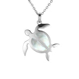 Mother of Pearl Lanai Honu Pendant Pendant Island by Koa Nani 