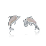 Mother of Pearl Nai'a Earrings Earrings Island by Koa Nani White 