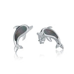 Mother of Pearl Nai'a Earrings Earrings Island by Koa Nani Black 