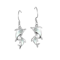 Mother of Pearl Nai'a Lovers Earrings Earrings Island by Koa Nani 