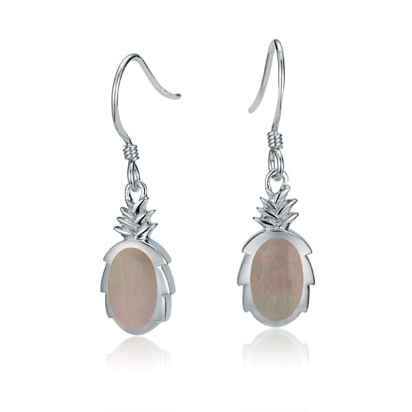 Mother of Pearl Pineapple Earrings Earrings Island by Koa Nani 